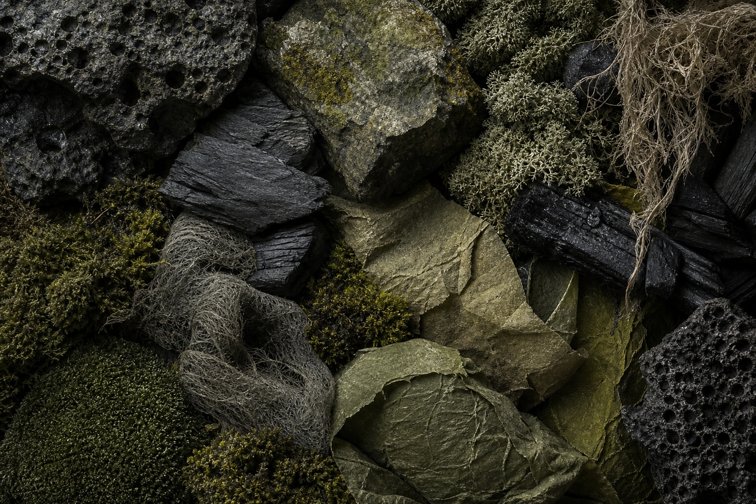 Preview for Moss Overcast Mineral Fiber Background