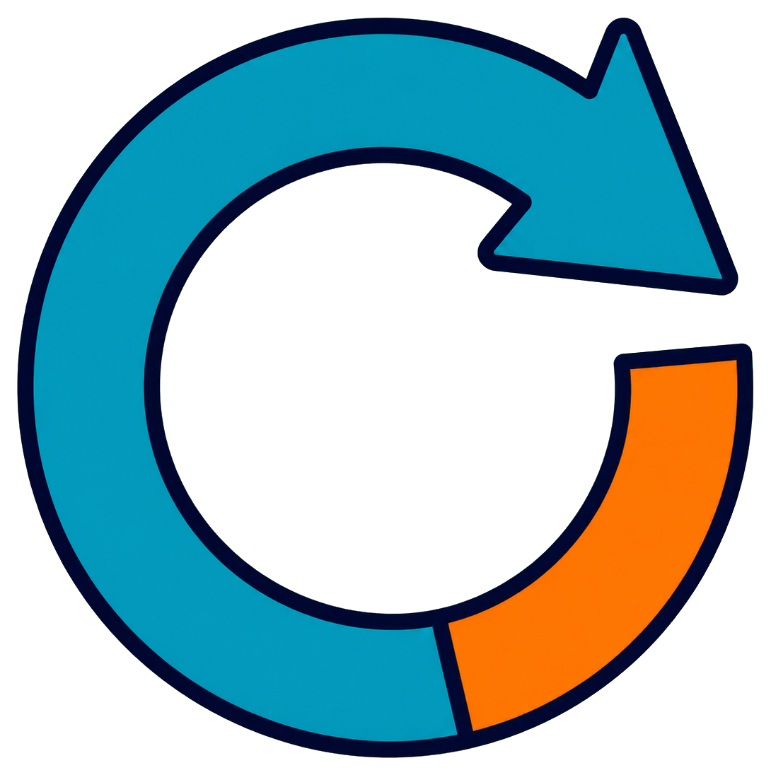 Preview for Circular Arrow Sticker Graphic