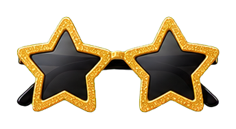Preview for Star Sunglasses Sticker