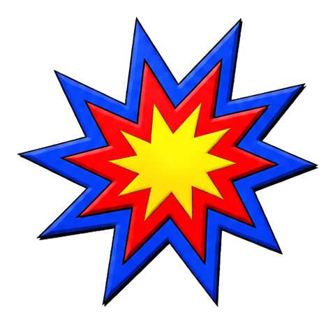 Preview for Comic Starburst Sticker
