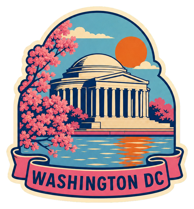 Preview for Washington Dc Memorial River Sticker
