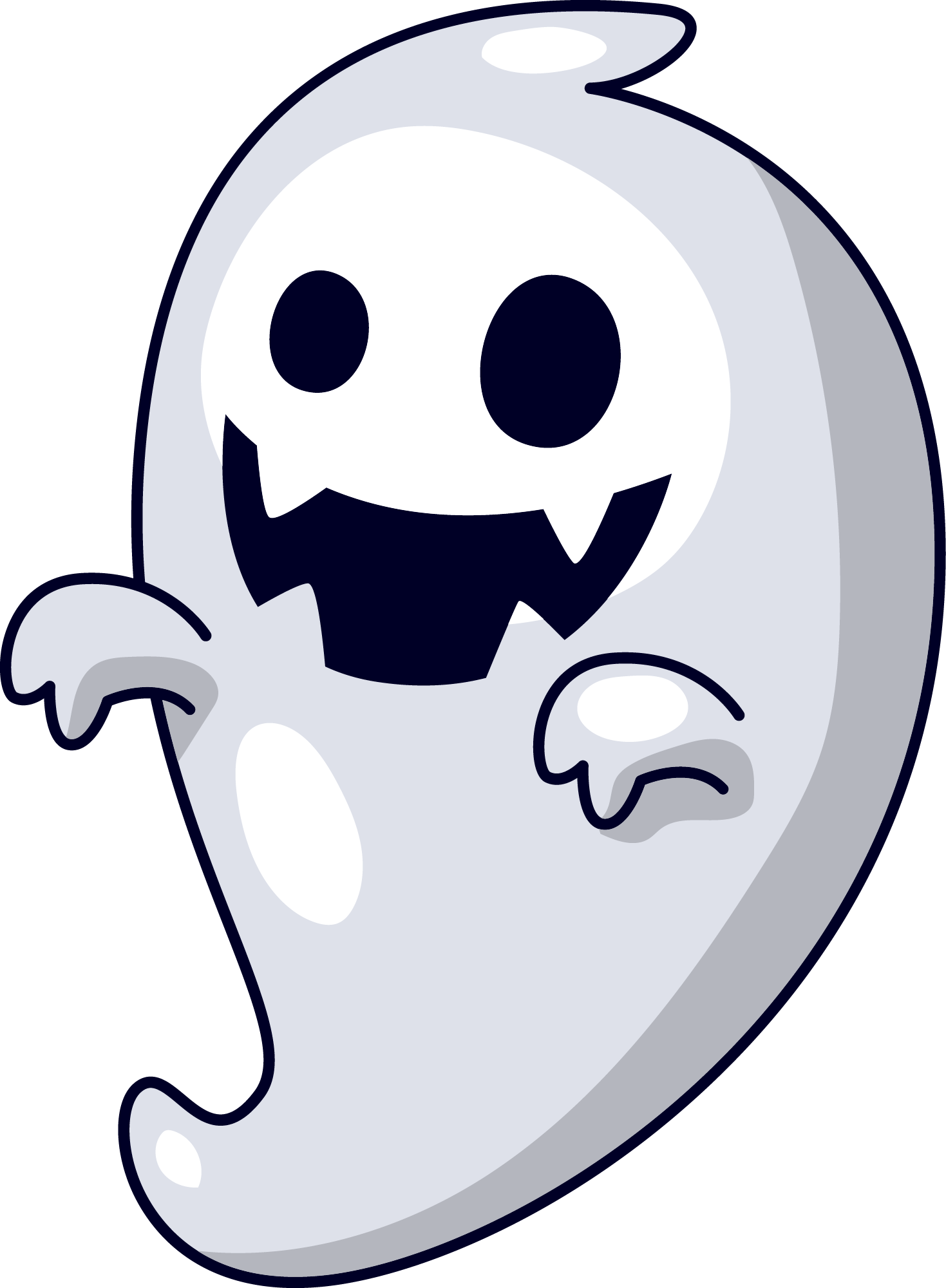 Preview for Friendly-ghost-character-design-ghosts-sticker-fa89a