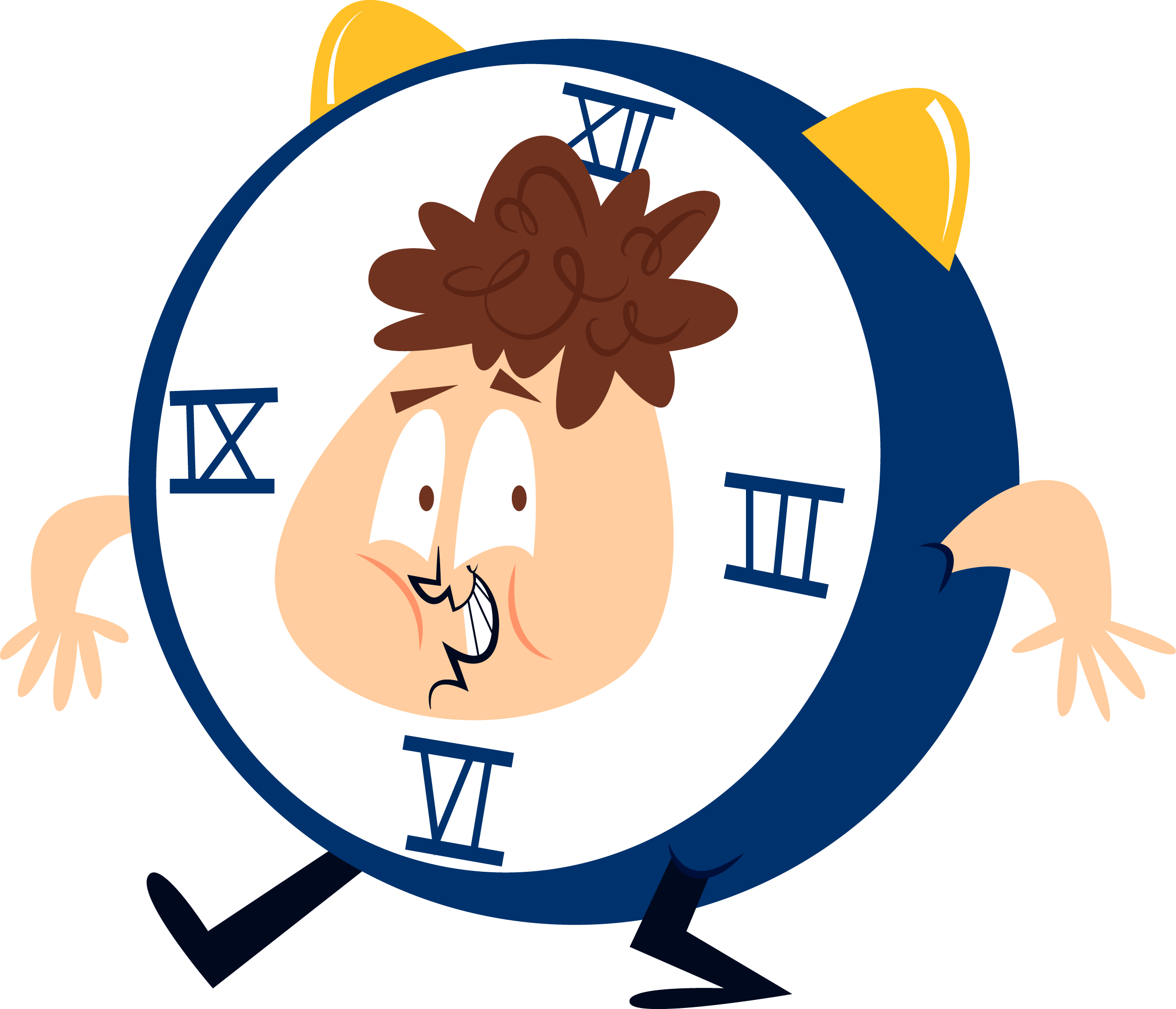 Preview for Cartoon-clock-character-halloween-costume-sticker-22e44