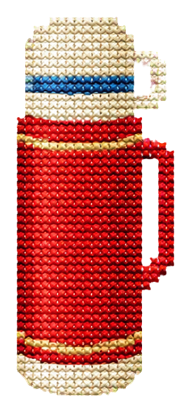 Preview for Cross Stitch Picnic Thermos