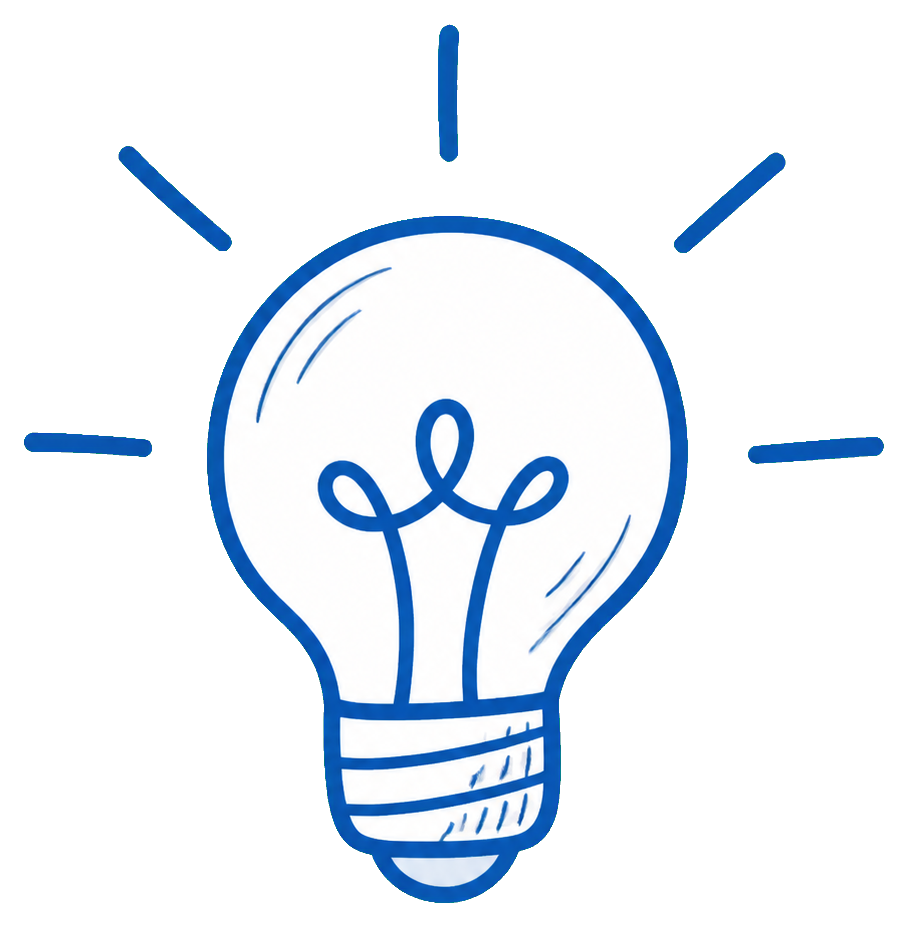 Preview for Radiant Hand-drawn Idea Bulb Sticker