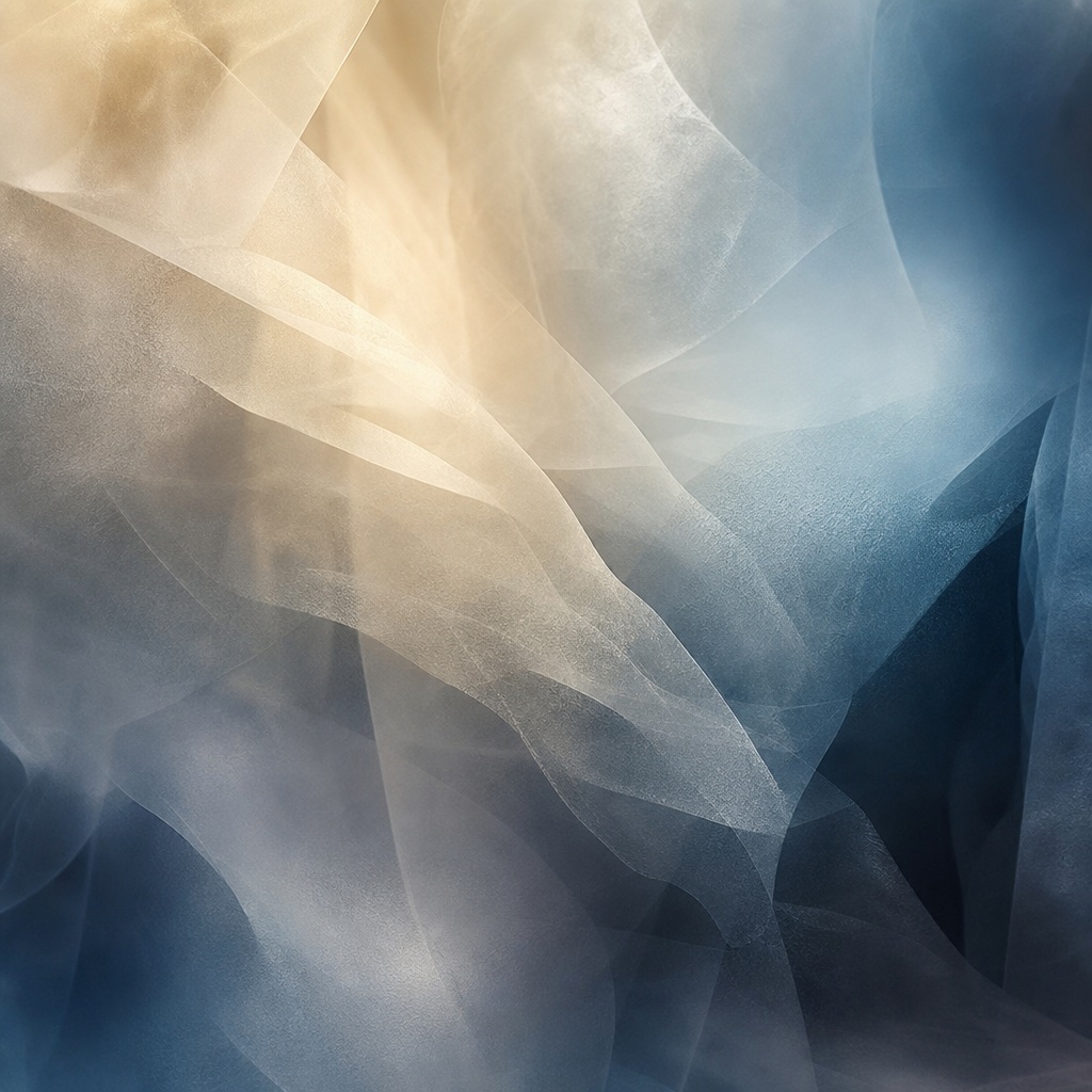 Abstract frosted blue and beige light textures forming a soft, secure background