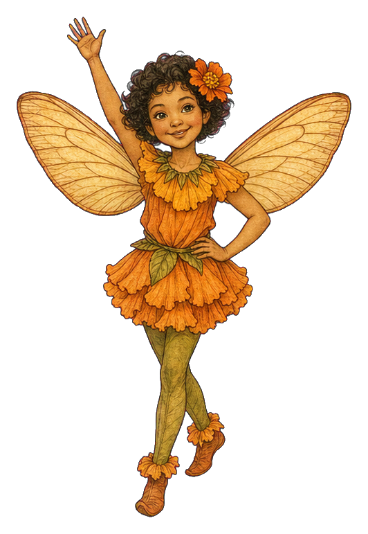 Preview for Marigold March Fairy Sticker