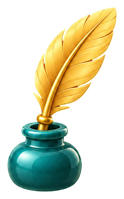 Preview for 3d Cozy Reading Feather Quill
