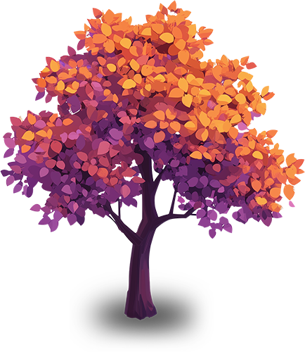 Preview for Autumn-tree-pixel-art-flora-sticker-09ab0