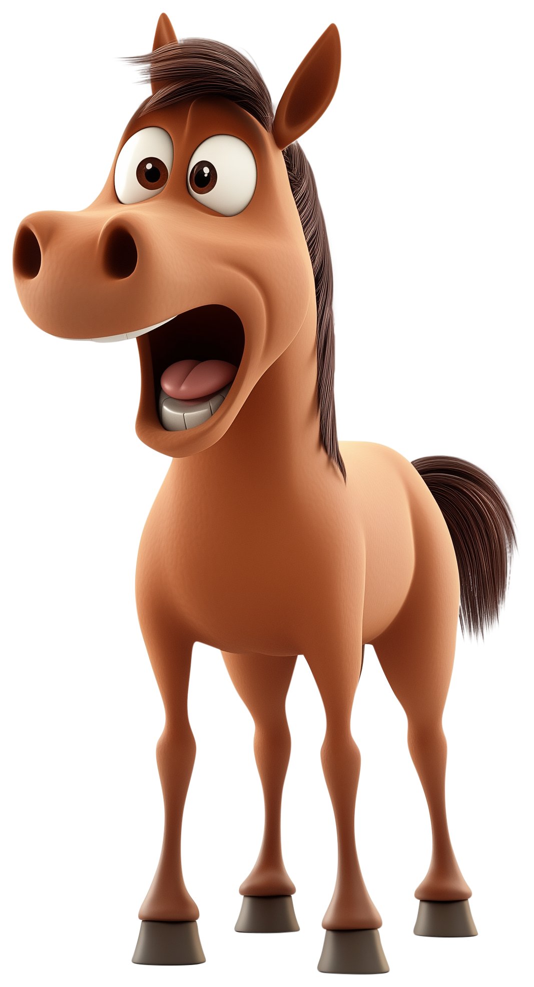 Preview for Cartoon Horse Sticker