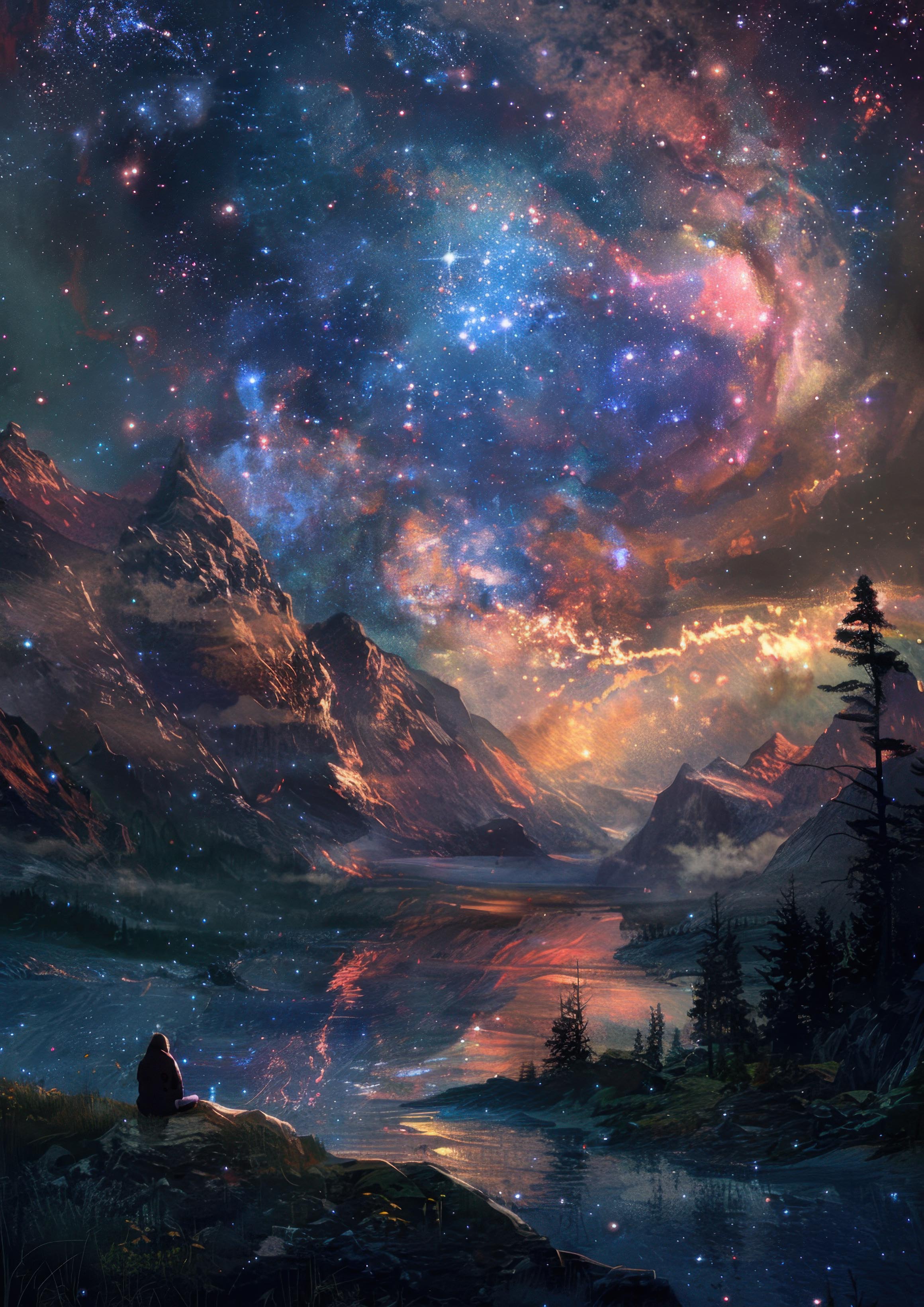 Preview for Cosmic-landscape-serenity-art-astrophotography-photo-background-56998
