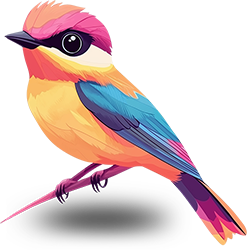 Preview for Colorful-bird-illustration-animal-sticker-dfb22