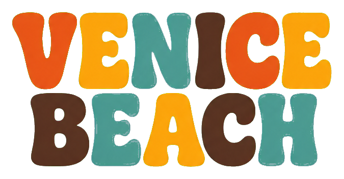 Preview for Venice Beach Retro California Sticker