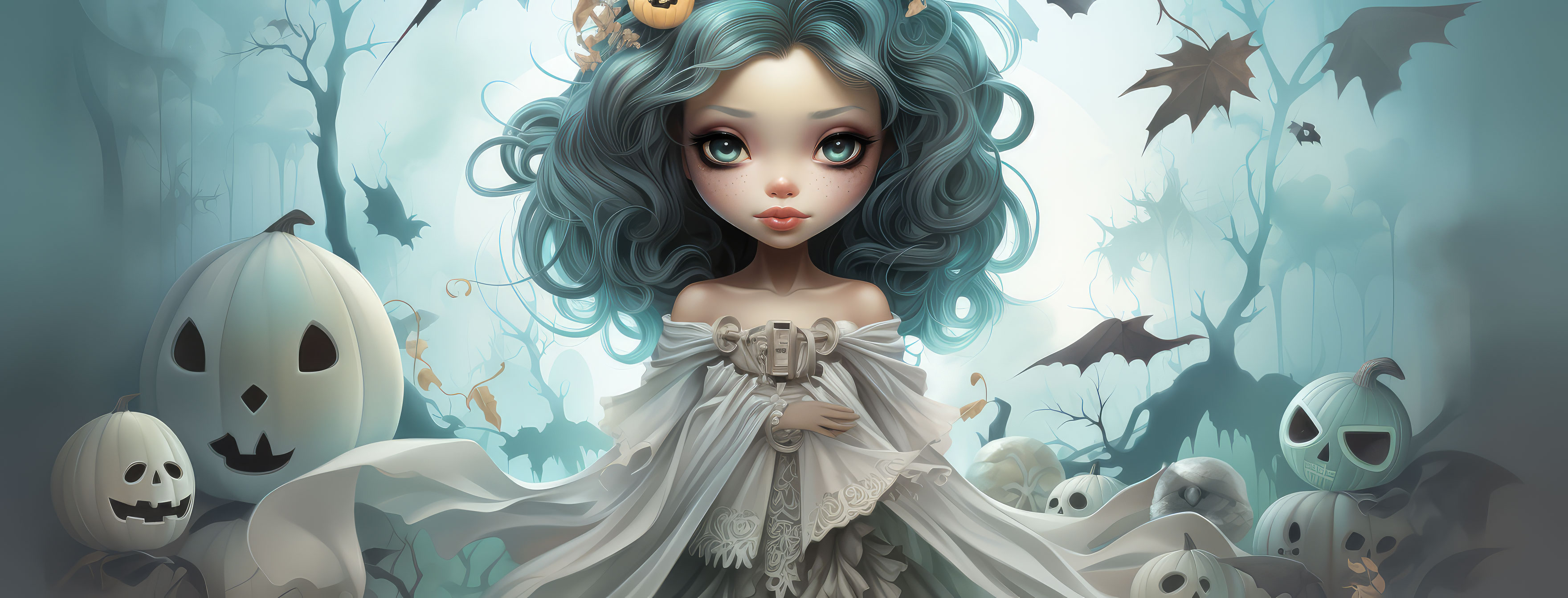Preview for Halloween-doll-fantasy-scene-halloween-cover-background-7a94e