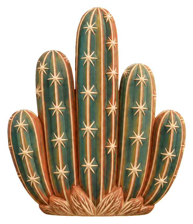Preview for Sgraffito Desert Plants Organ Pipe