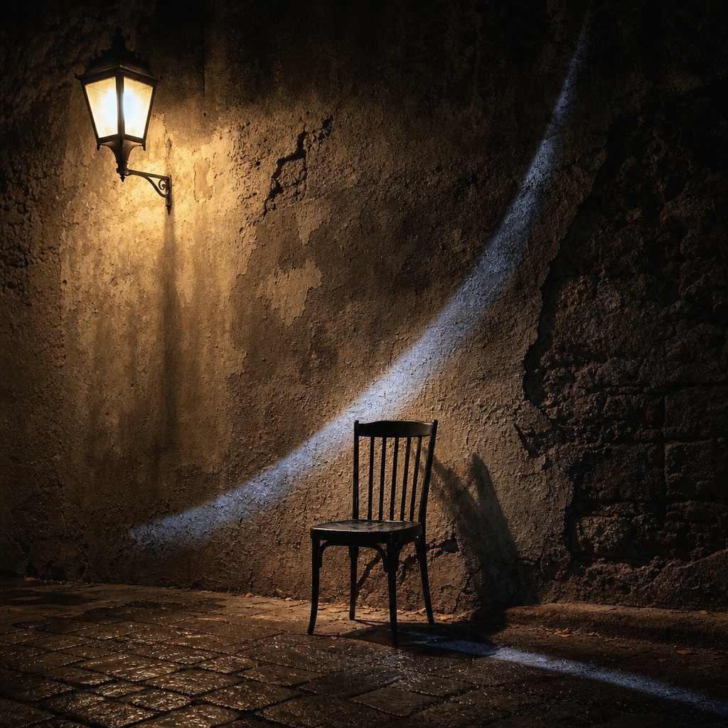 Preview for Isolated Night Light Empty Chair Background