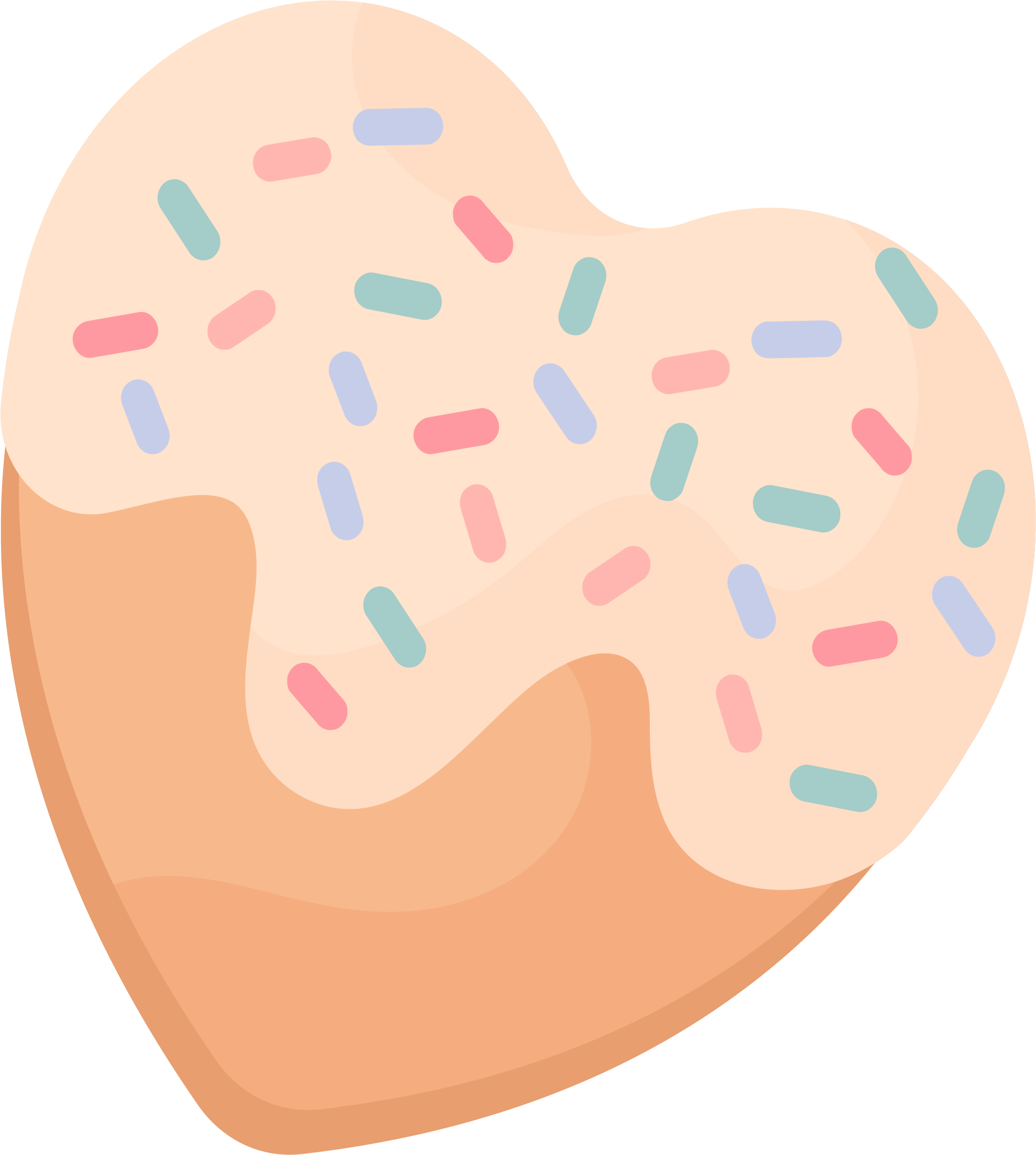 Preview for Heart-shaped-cookie-with-sprinkles-cute-love-sticker-37e96