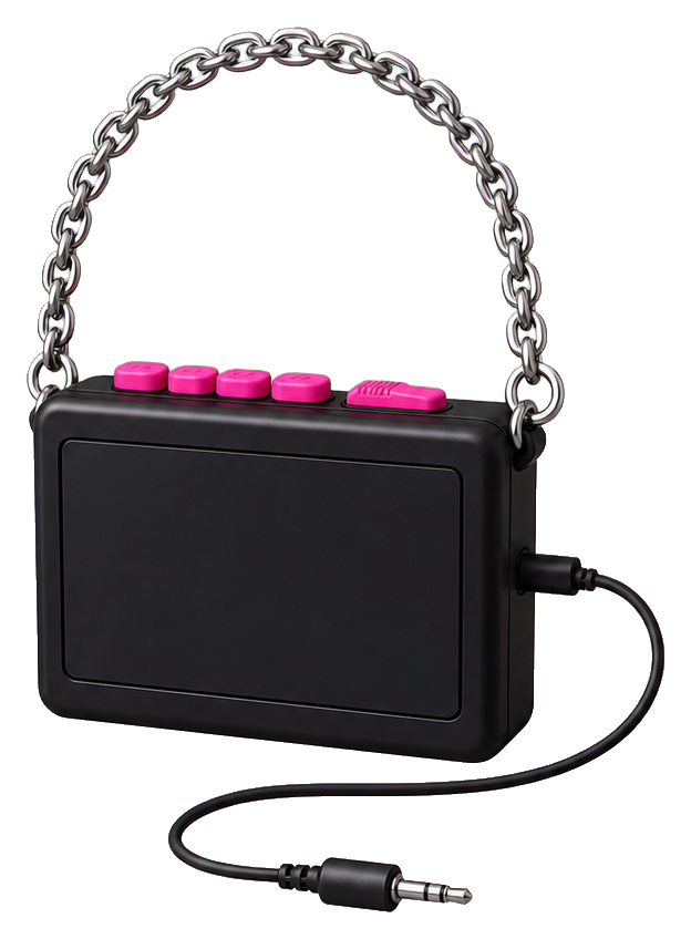Preview for Pink Cassette Player Sticker