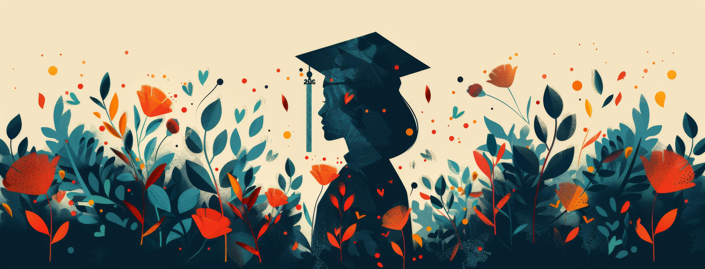 Preview for Graduation-garden-serenity-graduation-cover-background-51891