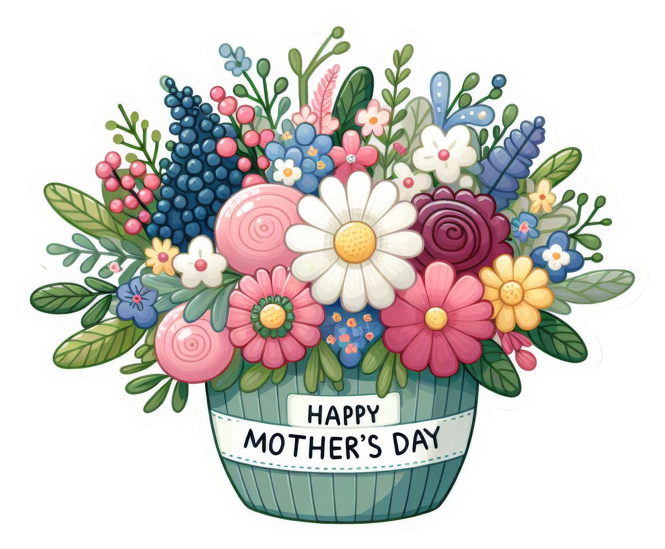Preview for Mothers-day-flower-bouquet-gift-sticker-b70c6