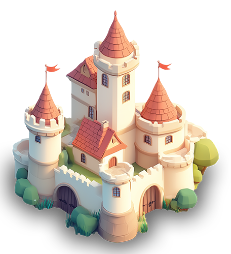 Preview for Fantasy-castle-illustration-building-sticker-6ce52