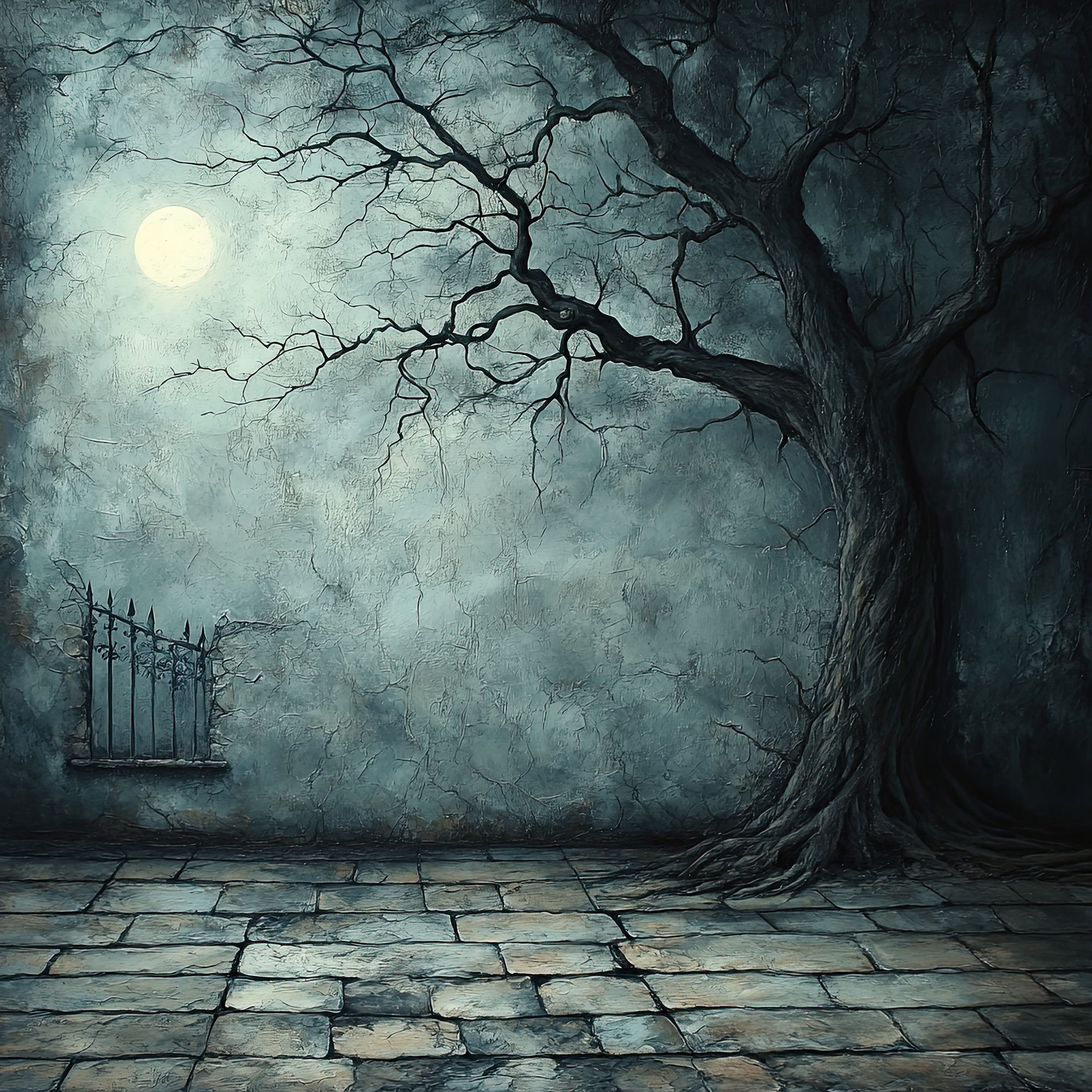 Preview for Mysterious-night-scene-art-spooky-backdrop-background-3dd52