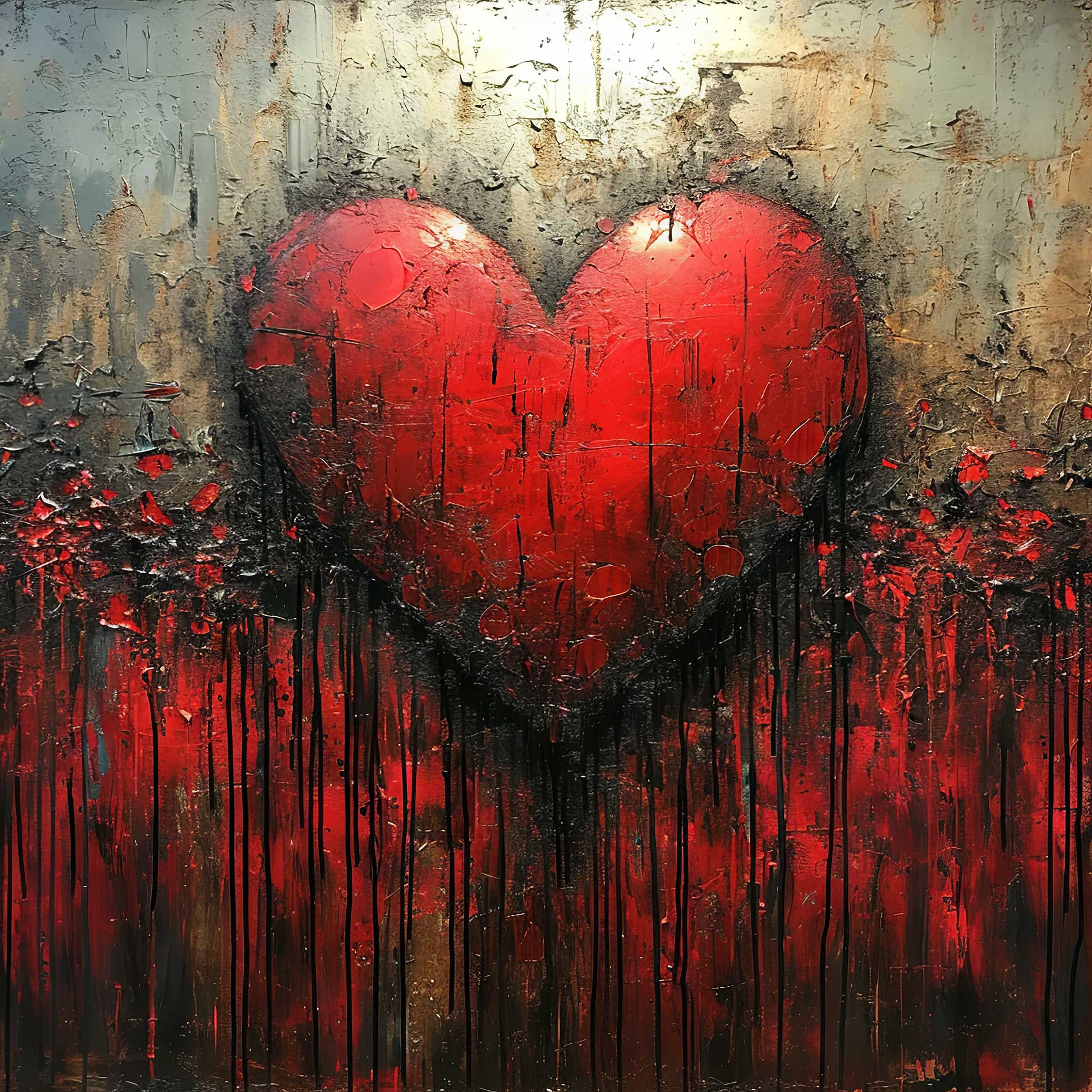 Preview for Grunge-red-heart-art-love-background-c81bb