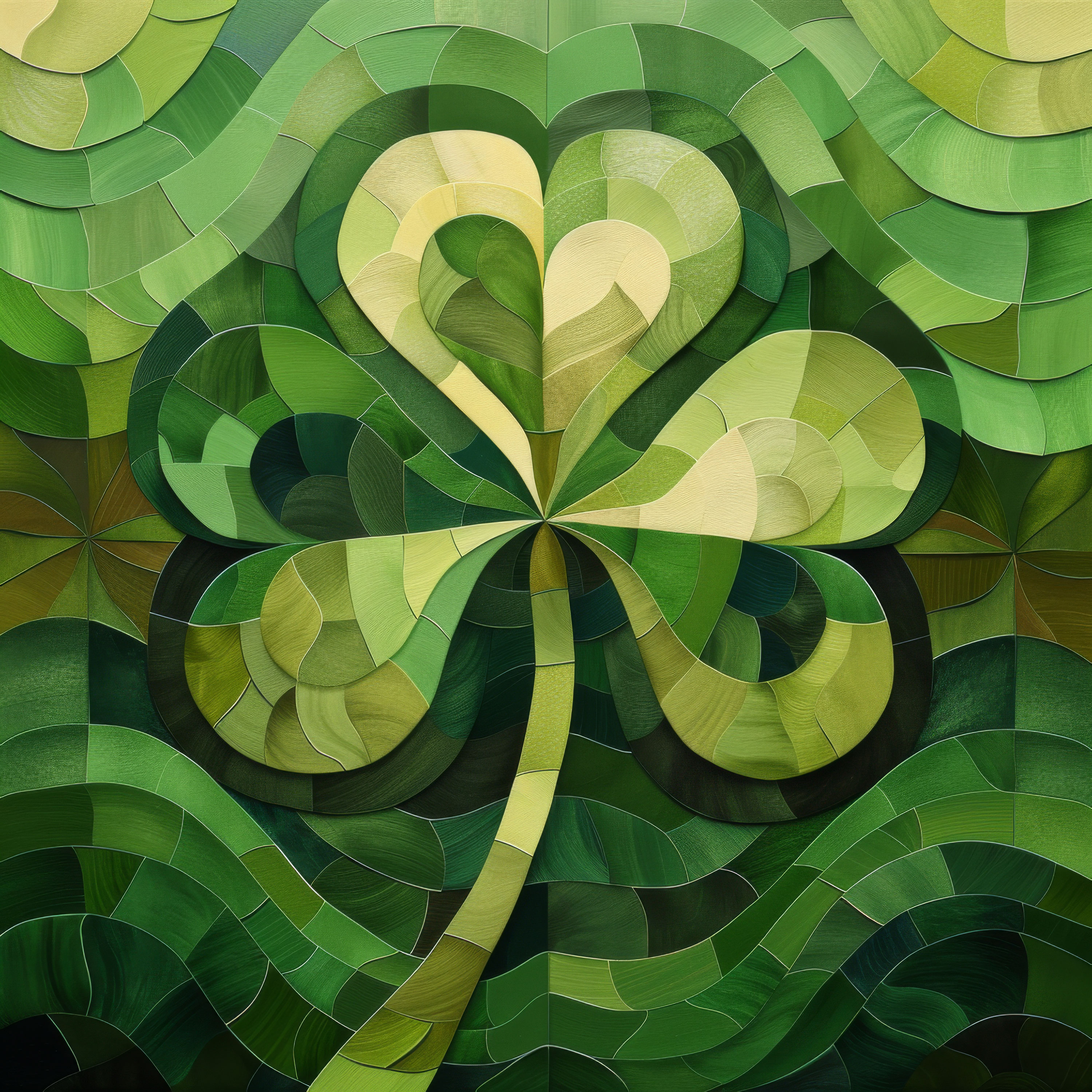 Preview for St-patricks-day-clover-mosaic-background-beb9d