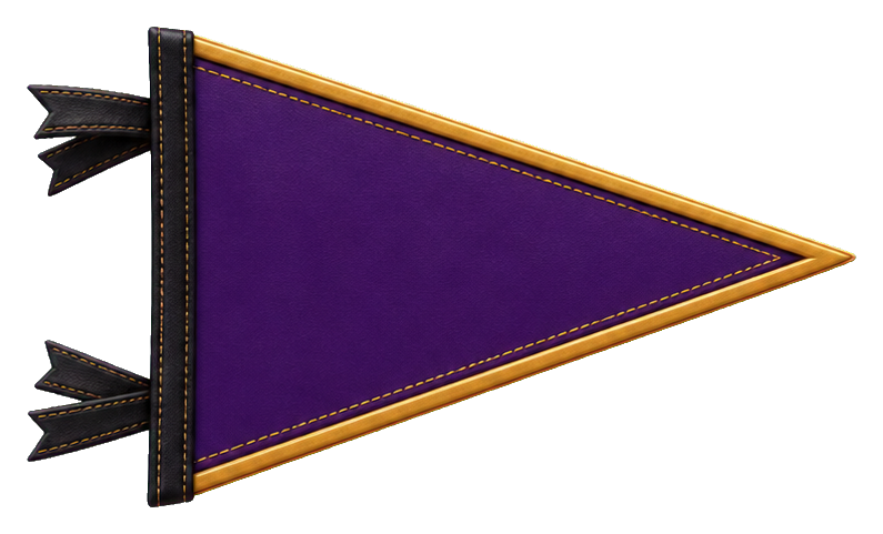 Preview for Blank Pennant Sticker Graphic