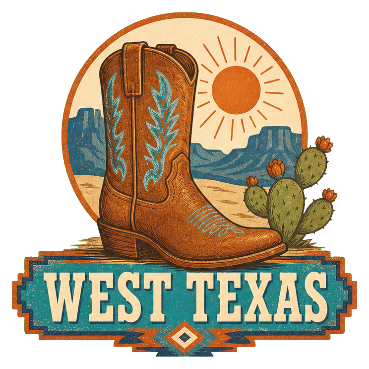 Preview for West Texas Cowboy Boot Sticker