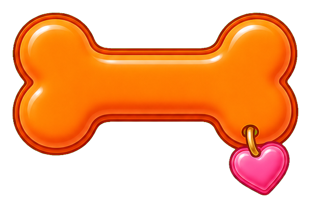 Preview for Dog Bone Sticker Graphic
