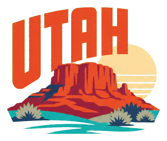 Preview for Utah Mesa Sun Sticker