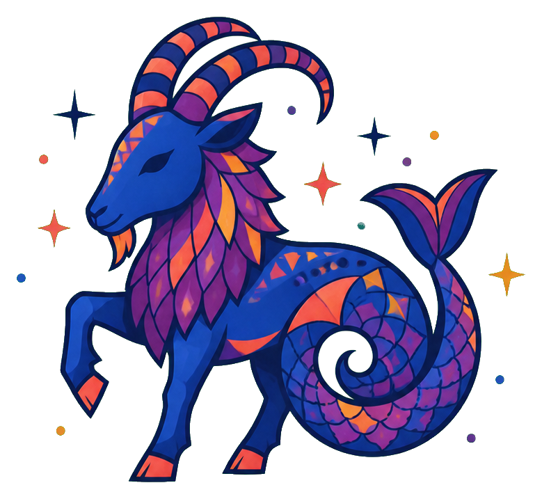 Preview for Capricorn Sea-goat Sticker