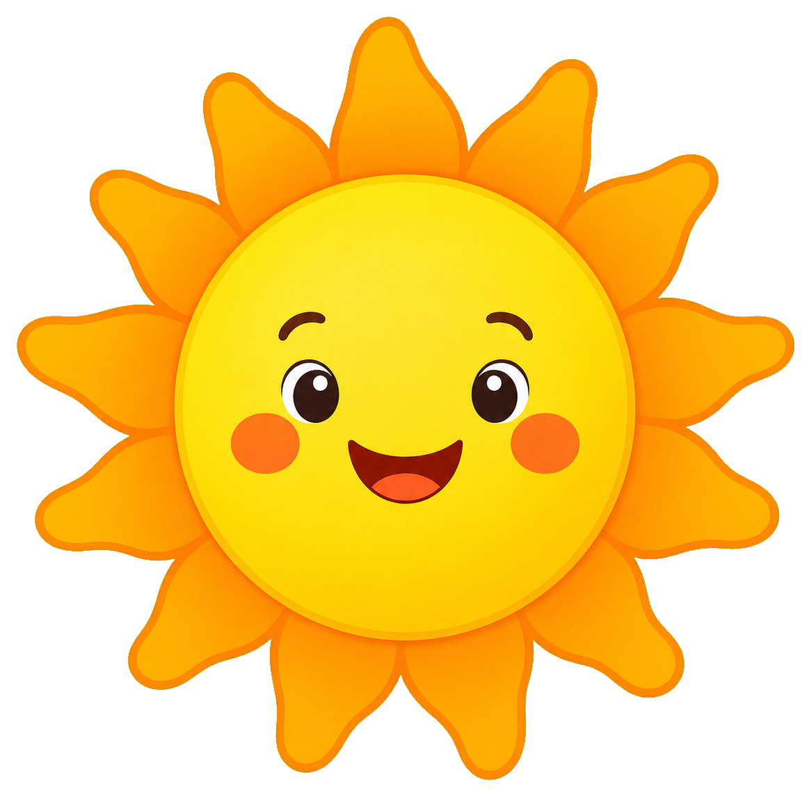 Preview for Smiling Sun Sticker