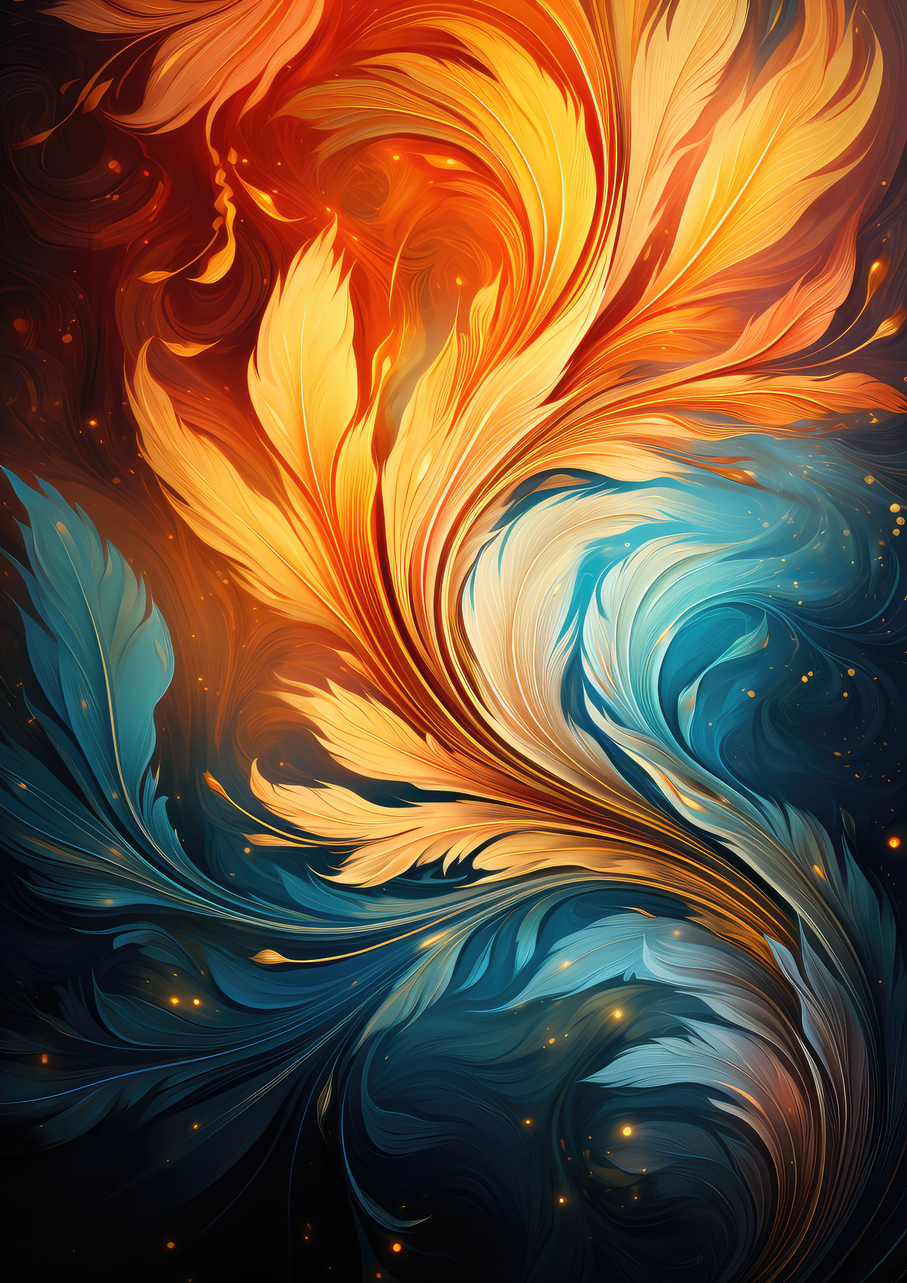 Preview for Vibrant-abstract-art-design-background-de48a