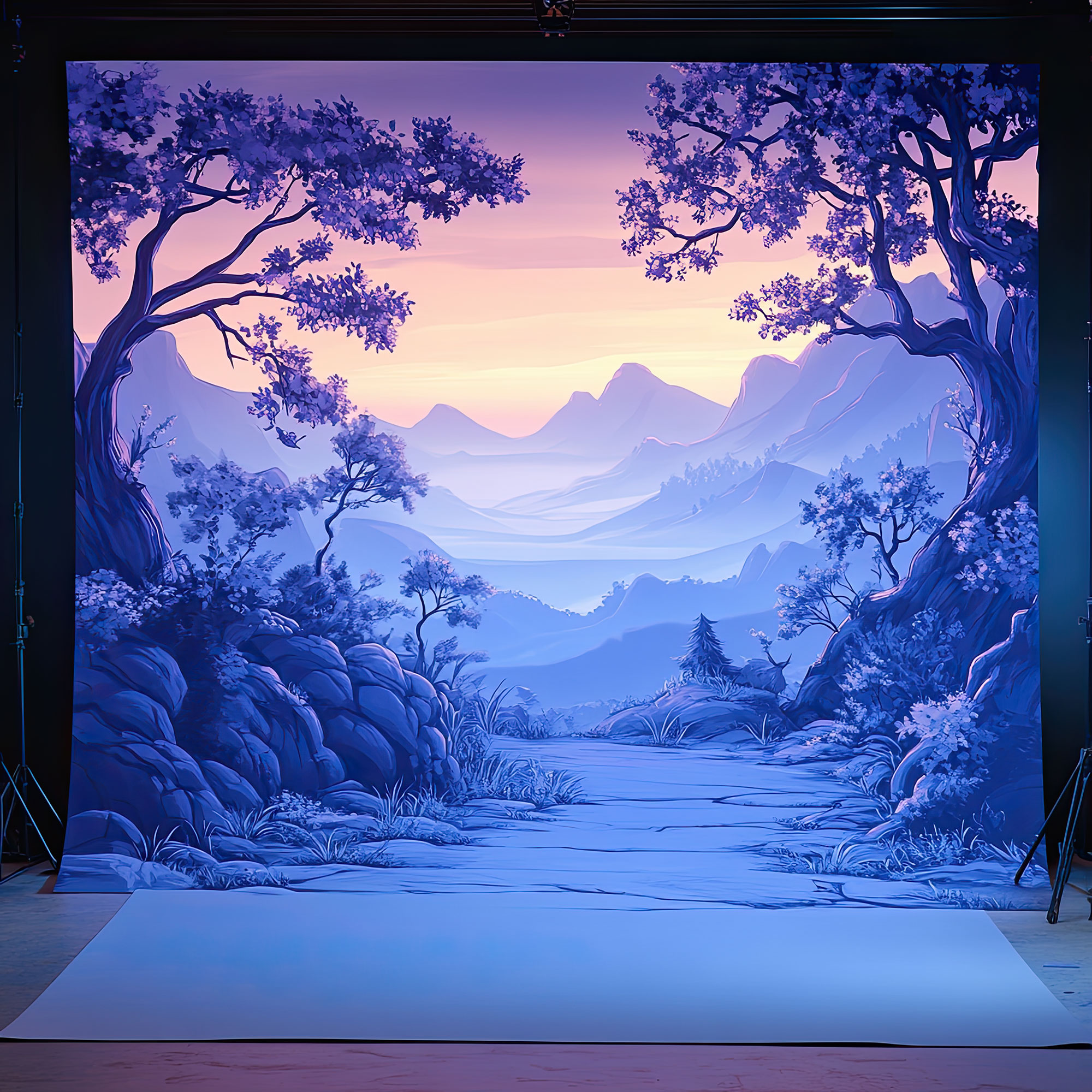 Preview for Studio-mountain-landscape-backdrop-nature-backdrop-background-0934e