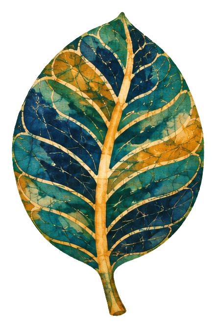 Preview for Batik Tropical Leaves Rubber Leaf