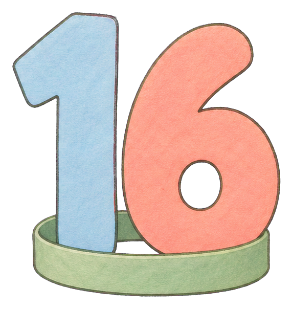 Preview for 16 Pastel Ribbon Birthday Sticker