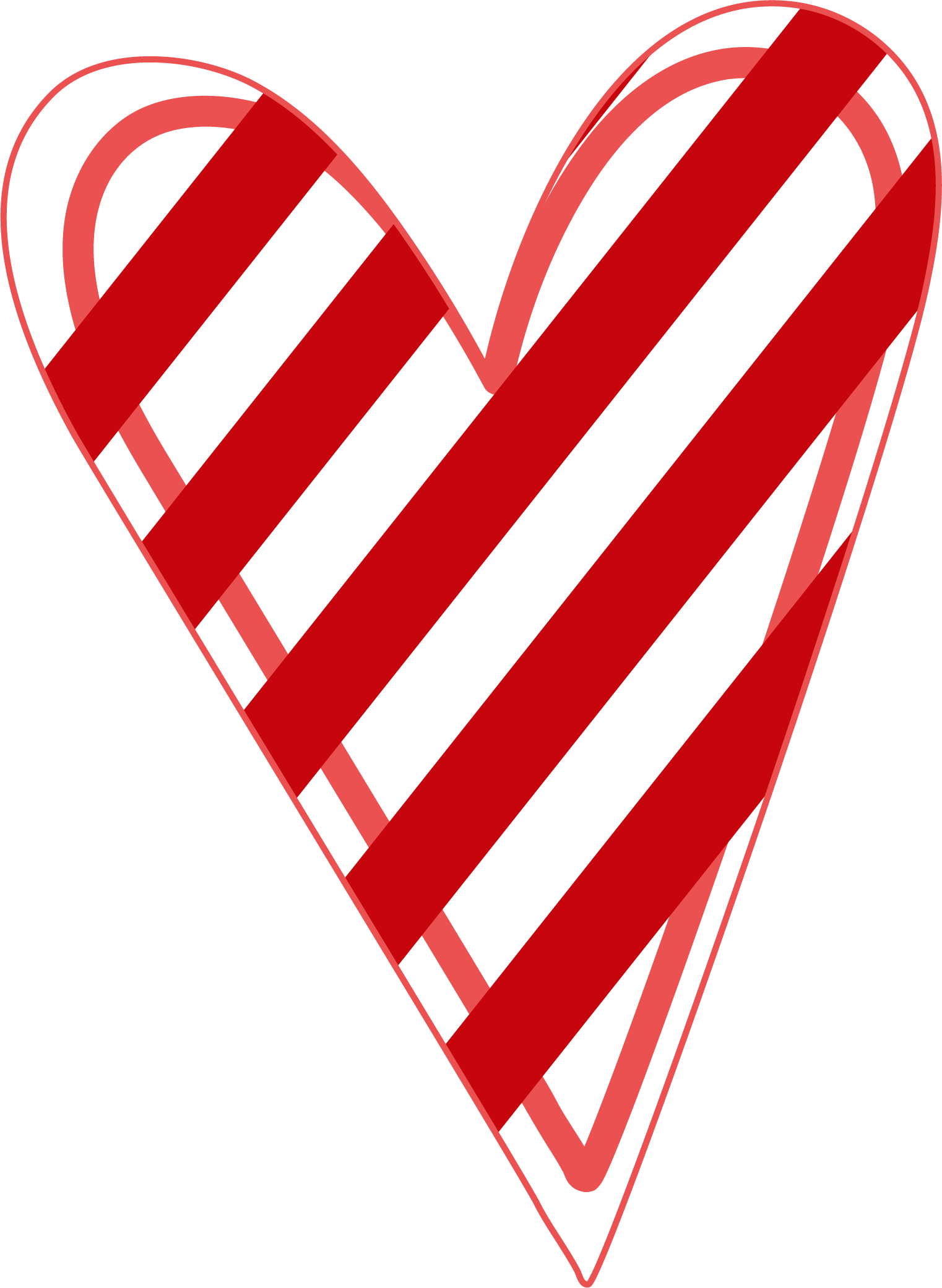 Preview for Striped-heart-icon-design-classic-hearts-sticker-a9c88