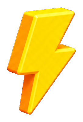 Preview for Lightning Bolt Sticker Graphic