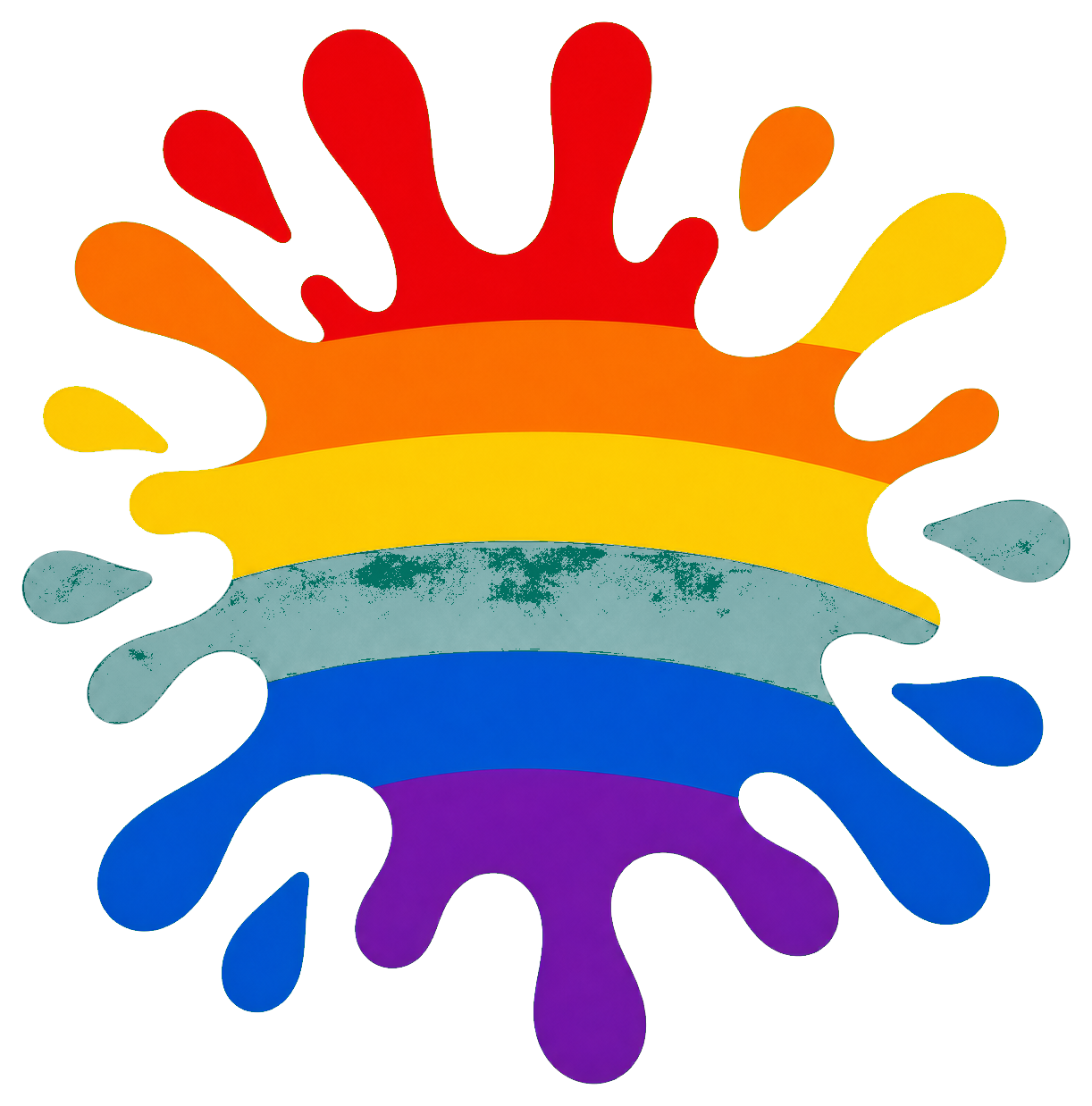 Preview for Pride Paint Splash Sticker