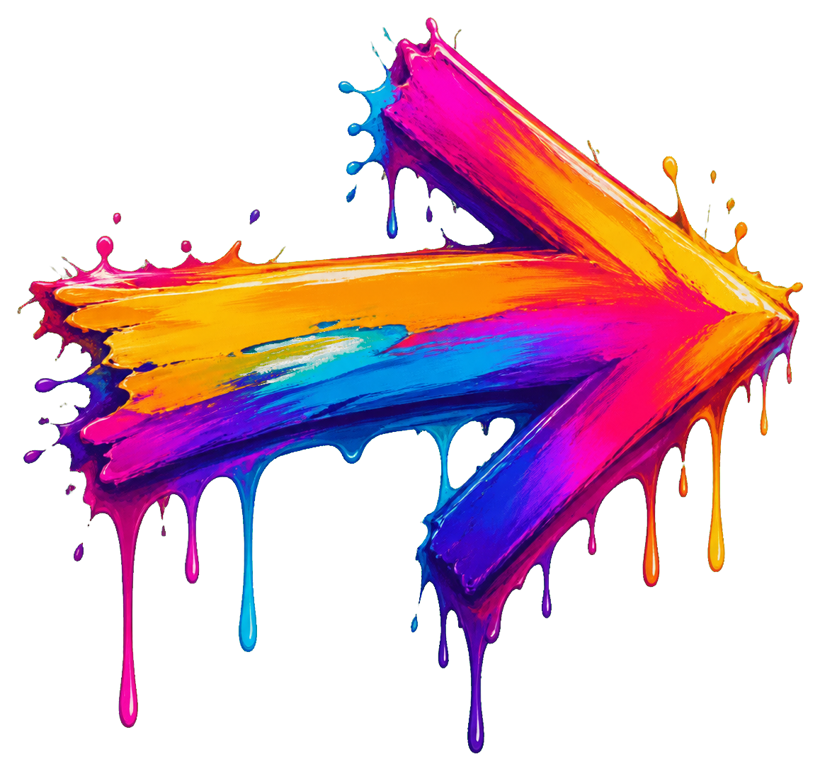 Preview for Paint Marker Arrow Sticker