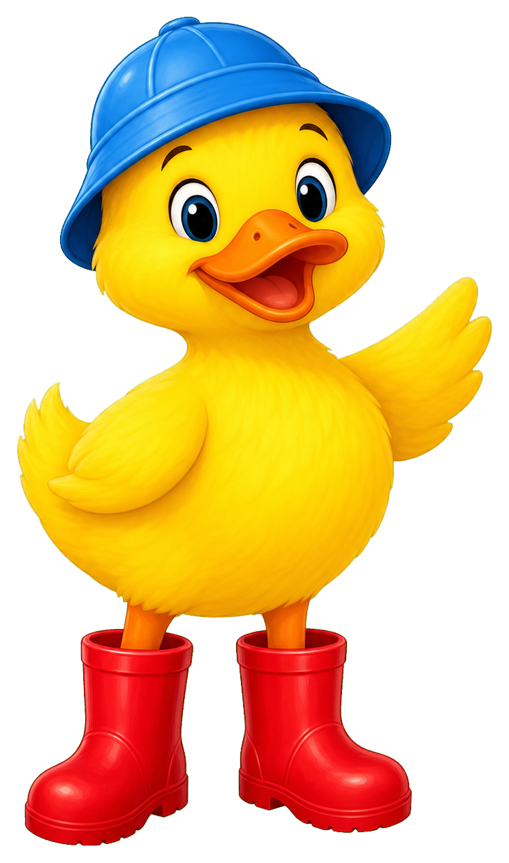 Preview for Rain Boot Duck Sticker Graphic