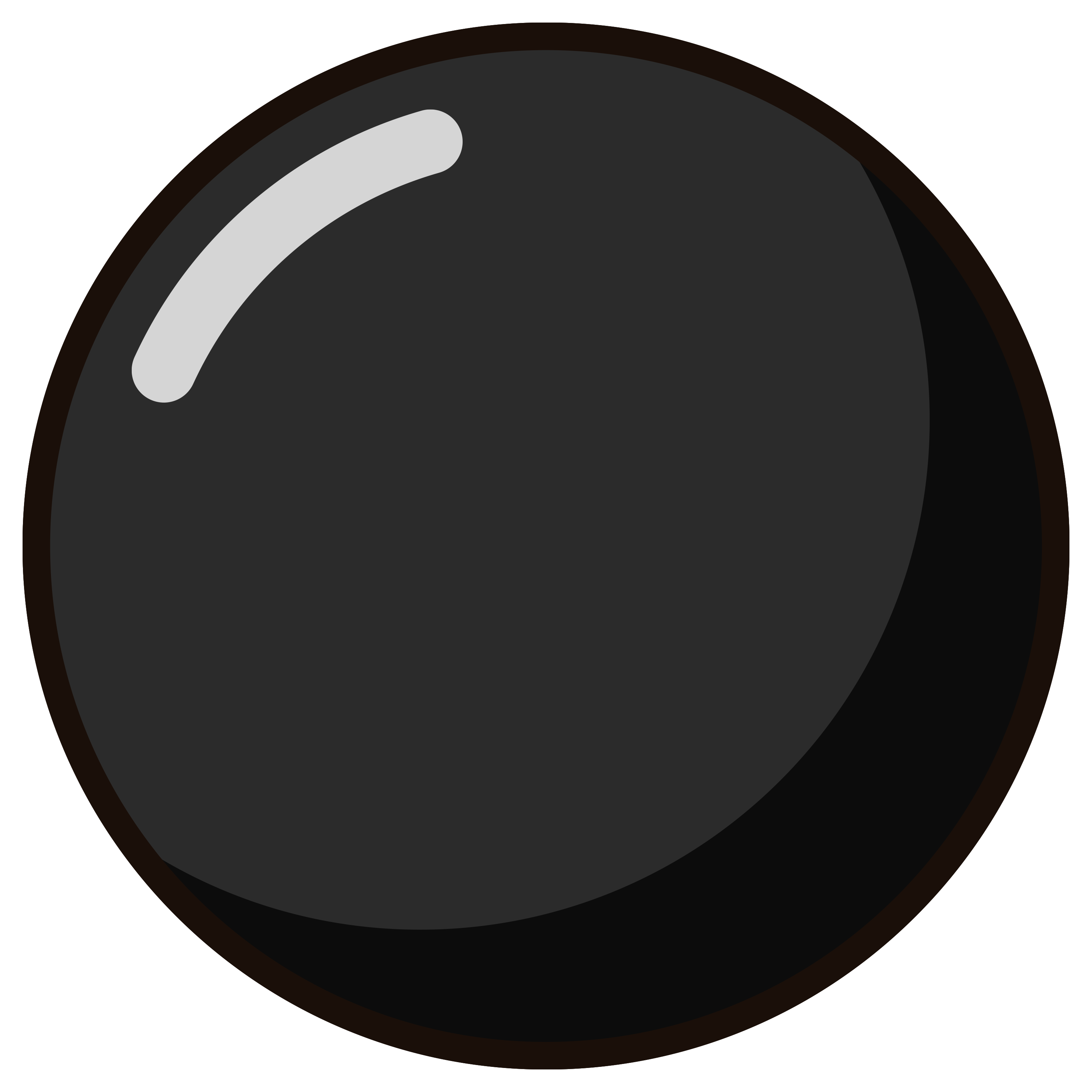 Preview for Black-eight-ball-icon-classic-emoji-sticker-ae044