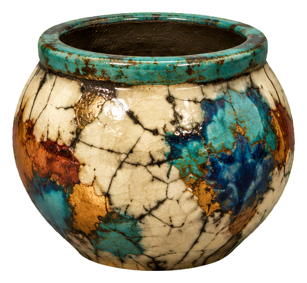 Preview for Raku Pottery Planter