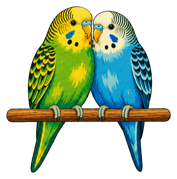 Preview for Blue And Green Budgie Pair