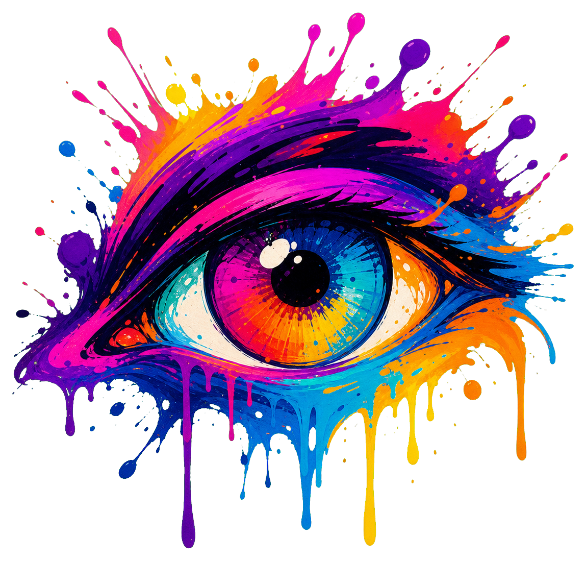 Preview for Painted Eye Icon Sticker