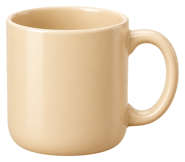 Preview for Plain Mug Sticker Graphic