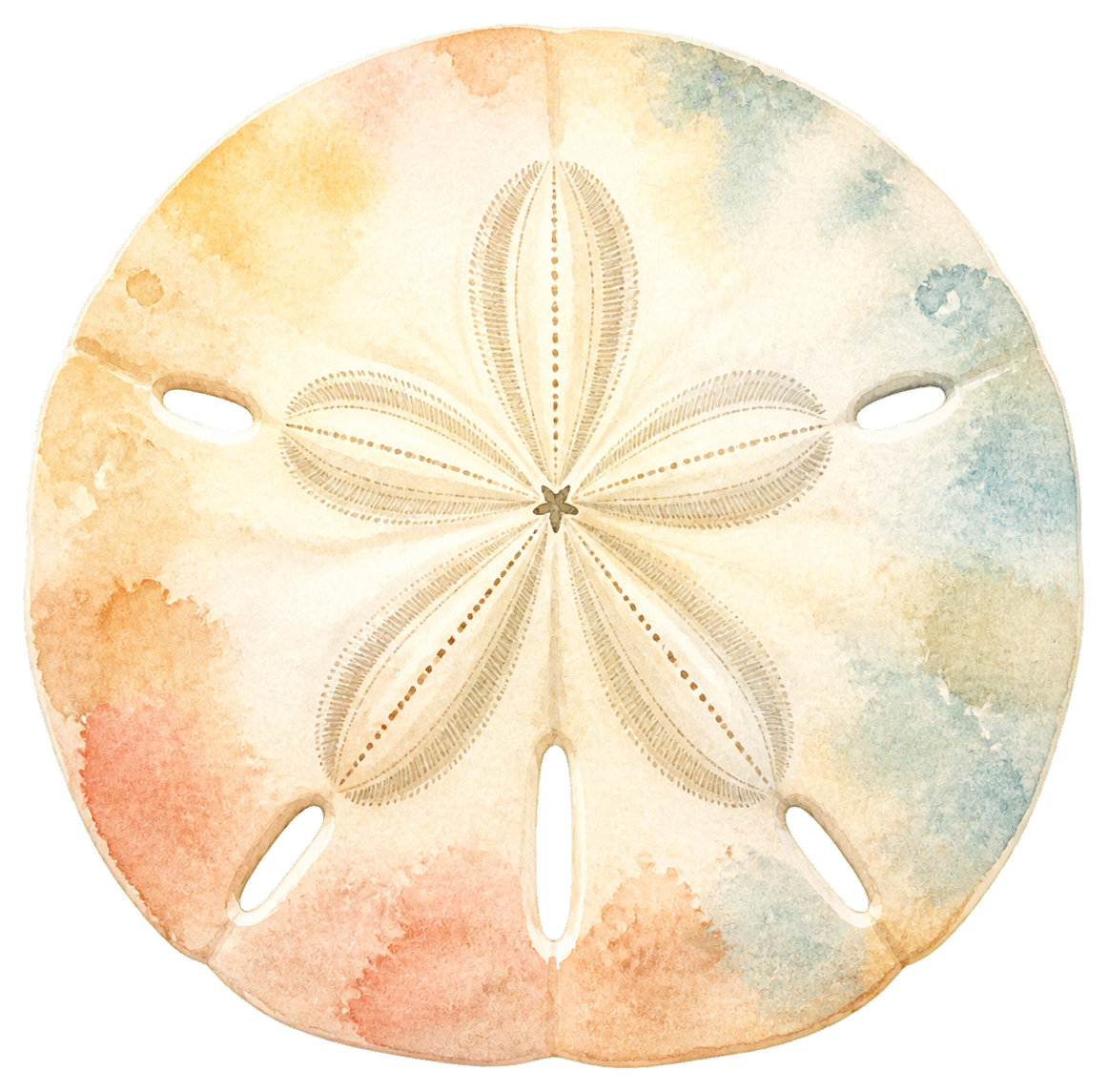 Preview for Peace Sand Dollar Sticker