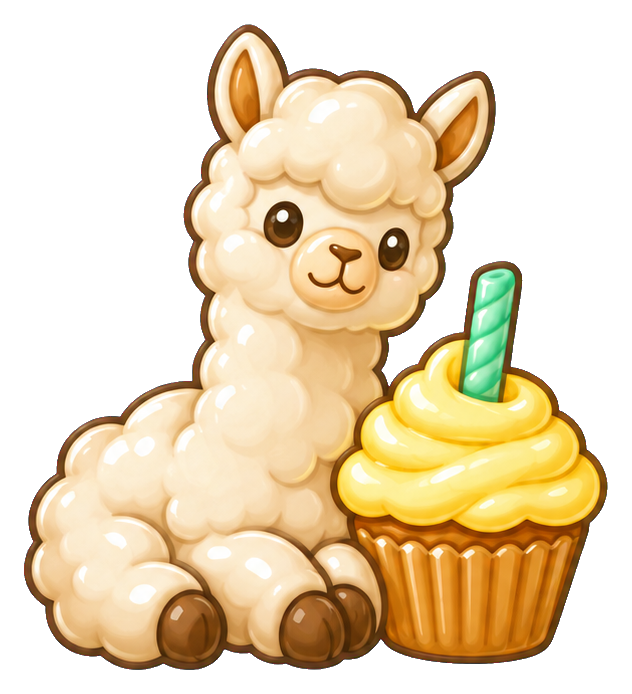 Preview for Alpaca And Cupcake